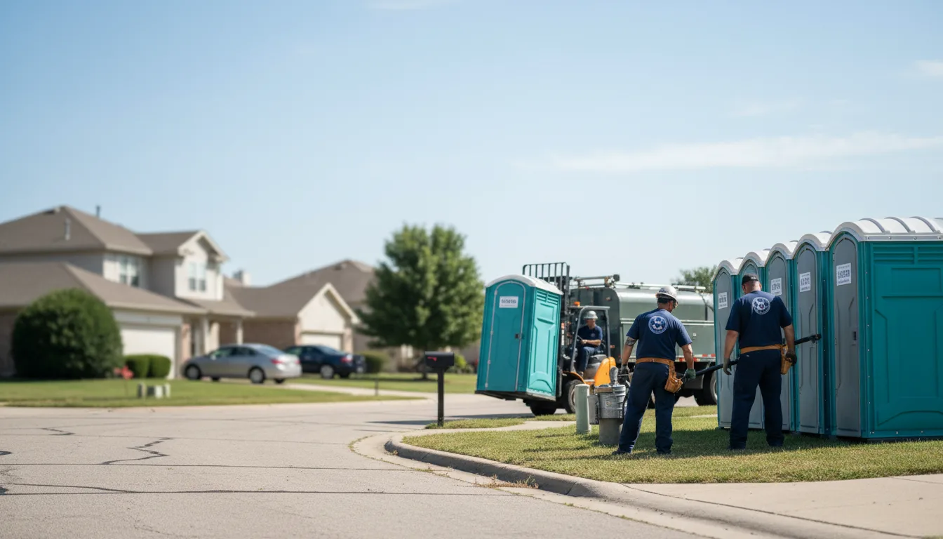 Porta Potty Rental in De Soto, IA near me